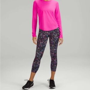 Lululemon 14 Base Pace high rise crop